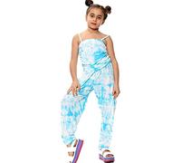 A2Z 4 Kids Girls Tie Dye Jumpsuits Stylish - Tie Dye 250 Jumpsuit Blue 13