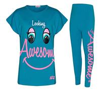 A2Z 4 Kids Girls Top Kids Looking Awesome - Looking Awesome Set Turquoise 9-10.