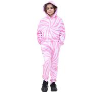 A2Z 4 Kids Girls Tracksuit Outfits - T.S 321 Tie Dye Pink 11-12
