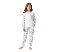 A2Z 4 Kids Girls Traditional Pyjamas - PJS 168 Baby Pink 7-8