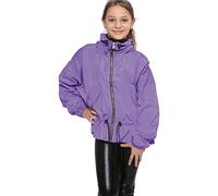 A2Z 4 Kids Girls Windbreaker Shower Proof Windproof Coat Stylish - Windbreaker 733 Lilac 11-12