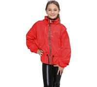 A2Z 4 Kids Girls Windbreaker Shower Proof Windproof Coat Stylish - Windbreaker 733 Red 13