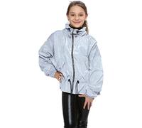 A2Z 4 Kids Girls Windbreaker Shower Proof Windproof Coat Stylish - Windbreaker 733 White 13