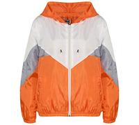 A2Z 4 Kids Girls Windbreaker Waterproof Raincoat Baby Pink Jackets Contrast Panels Shower Resistant Lightweight Hooded Coat for Girls New Age 5-13 Years