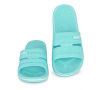 A2Z 4 Kids Girls Womens Comfort Mules Soft - Slider 1301 Aqua 1 UK