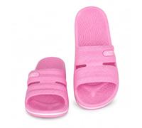 A2Z 4 Kids Girls Womens Comfort Mules Soft - Slider 1301 Baby Pink 5 UK