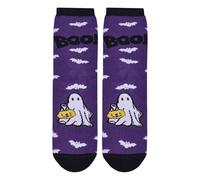 A2Z 4 Kids Halloween Skeleton - Socks AZ973 Purple 11-14.