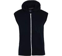 A2Z 4 Kids Hooded Gilet Jacket Fabric No Sleeve Zipper - Gilet Black 5-6