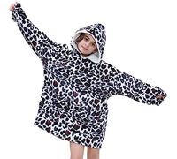 A2Z 4 Kids Hooded Snuggle Blanket Oversized - Snuggle 154 White_.Kids