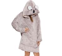 A2Z 4 Kids Hooded Snuggle Blanket Oversized - Snuggle 950 Koala_.Kids