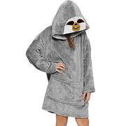 A2Z 4 Kids Hooded Snuggle Blanket Oversized - Snuggle 950 Sloth_.Kids