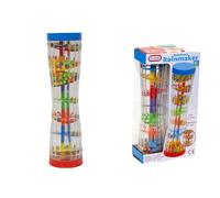 A2Z 4 Kids Infants Rainbow Beads Rainmaker Baby Toys Sensory Auditory Sound Instrument Durable Easy Grip Todler Play Musical Toy Cascading Beads Creates Rain Sounds Age 6 Months+