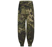 A2Z 4 Kids Kids Girls Ali Baba Plain Color Trendy - Ali Baba Trouser Camo Green 2-3