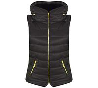 A2Z 4 Kids Kids Girls Boys Sleeveless Hooded Padded Quilted - Gilet Puffer 466 Black 11-12