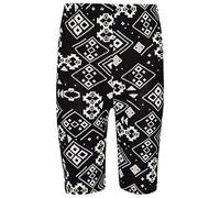 A2Z 4 Kids Kids Girls Gym Dance Knee Length Half Pants - Cycling Shorts Aztec Print 11-12
