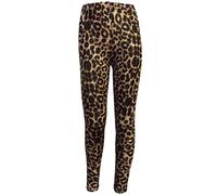 A2Z 4 Kids Kids Girls T Shirt Love Tartan Zebra Leopard Print - Legging New Brown Leopard 7-8