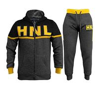 A2Z 4 Kids Kids Tracksuit Boys Girls Designer's HNL Projection Print Hoodie & Botom Jogging Suit Joggers New Age 7 8 9 10 11 12 13 Years Charcoal