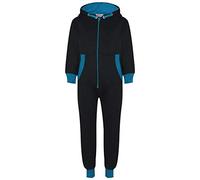A2Z 4 Kids Onesie Contrast Fleece - Onesie 350 Blue 7-8