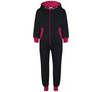 A2Z 4 Kids Onesie Contrast Fleece - Onesie 350 Pink 5-6