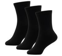 A2Z 4 Kids Pack OF 3 Boys Sports Socks Durable Crew Athletic - Socks AZ198 Black 3 Pack 7-10