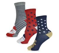 A2Z 4 Kids Pack Of 3 Kids Baby Girls Boys Christmas - Socks BS843 3 Pack A 0-3 M