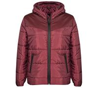 A2Z 4 Kids Padded Jacket Kids Stylish Puffer Bubble Hooded Zipped - Jacket Puffer 430 Wine 7-8.