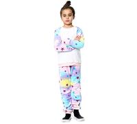 A2Z 4 Kids PJS Super Soft Matching Top Bottom Pyjamas - PJS 180 Stars Print 5-6