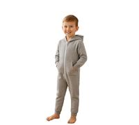 A2Z 4 Kids Plain Girls Boys Camouflage Onesie One Piece Super Soft - Onesie Grey 13