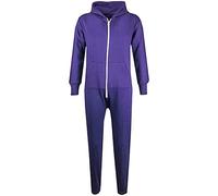 A2Z 4 Kids Plain Girls Boys Camouflage Onesie One Piece Super Soft - Onesie Purple 5-6