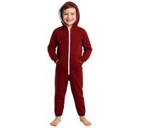 A2Z 4 Kids Plain Girls Boys Camouflage Onesie One Piece Super Soft - Onesie Wine 9-10
