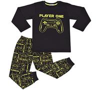 A2Z 4 Kids Player One Pyjama Set Contrast Colour - PJS 187 Player One Black_11-12