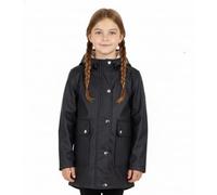 A2Z 4 Kids PU Raincoat Jackets Windbreaker Waterproof Raincoat 625 Black 9-10
