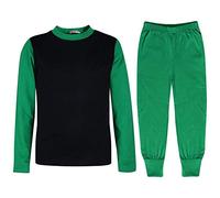 A2Z 4 Kids Pyjama Set Long Sleeve - PJS Plain 175 Green 9-10