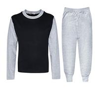 A2Z 4 Kids Pyjama Set Long Sleeve - PJS Plain 175 Grey 5-6