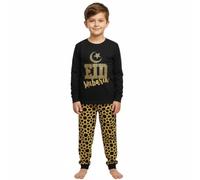 A2Z 4 Kids Ragazze Ragazzi Bambini Nero Eid Pjs Pigiama Pigiama - Pjs Eid Black_13