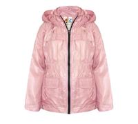 A2Z 4 Kids Raincoat Jackets Windbreaker Waterproof Parka Shower - Raincoat Jacket 448 Baby Pink 11-12