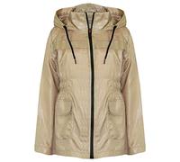 A2Z 4 Kids Raincoat Jackets Windbreaker Waterproof Parka Shower Resistant Hooded Raincoat Children Girls Boys Age 5-13 Years Stone