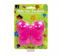 A2Z 4 Kids Reusable Ice Cooler Pack Butterfly Ladybird Lunch Bag Chiller | Keeps Snacks Fresh During Picnics School Trips Travel Outdoor Adventures