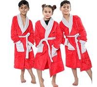 A2Z 4 Kids Soft Flannel Fleece Dressing Gown for Boys and Girls