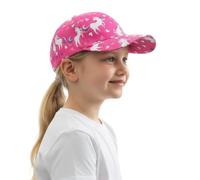 A2Z 4 Kids Stonewashed & Printed Baseball Cap Adjustable Summer Hat - Baseball Cap AZ1328 Unicorn One Size
