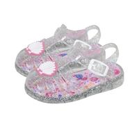 A2Z 4 Kids Toddlers Girls Boys Jelly Sandals Summer Beach Shoes Non-Slip PVC Sandal - Slider 1312 Jelly Pink 10 UK CH
