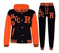 A2Z 4 Kids Unisex Baseball Tracksuit Varsity Hoodie Jogger Outfit Set