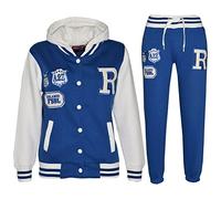 A2Z 4 Kids Unisex Girls Boys Baseball Tracksuit R Fashion FOX - B.B Tracksuit Royal 5-6.