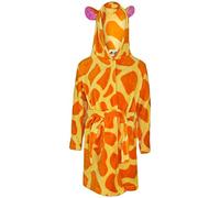 A2Z 4 Kids Unisex Super Soft 3D Animal Detail Bathrobe Dressing - Bathrobe Amber Giraffe 11-12