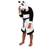 A2Z 4 Kids Unisex Super Soft 3D Animal Detail Bathrobe Dressing - Bathrobe Panda 11-12