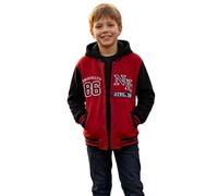 A2Z 4 Kids Unisex Varsity Hoodie Baseball Jacket Casual Outerwear Youth