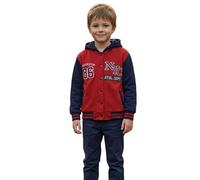 A2Z 4 Kids Unisex Varsity Hoodie Baseball Jacket Casual Outerwear Youth