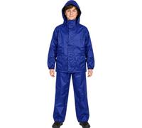 A2Z 4 Kids Waterproof Hooded Rain Suit Jacket and Trouser Set 3 to 13 Years | Lightweight waterproof rainwear set with bag for kids outdoor protection during school walks camping trips and rainy day play