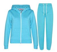 A2Z 4 Kids Youth Two Piece Athleisure Clothing - T.S Plain Aqua 2-3.