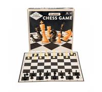 A2Z Classic Chess Game Set for Kids and Adults Traditional Folding Board with 32 Black & White Pieces Educational Strategy Game for 2 Players Age 8+ Family Classics Tabletop Toy